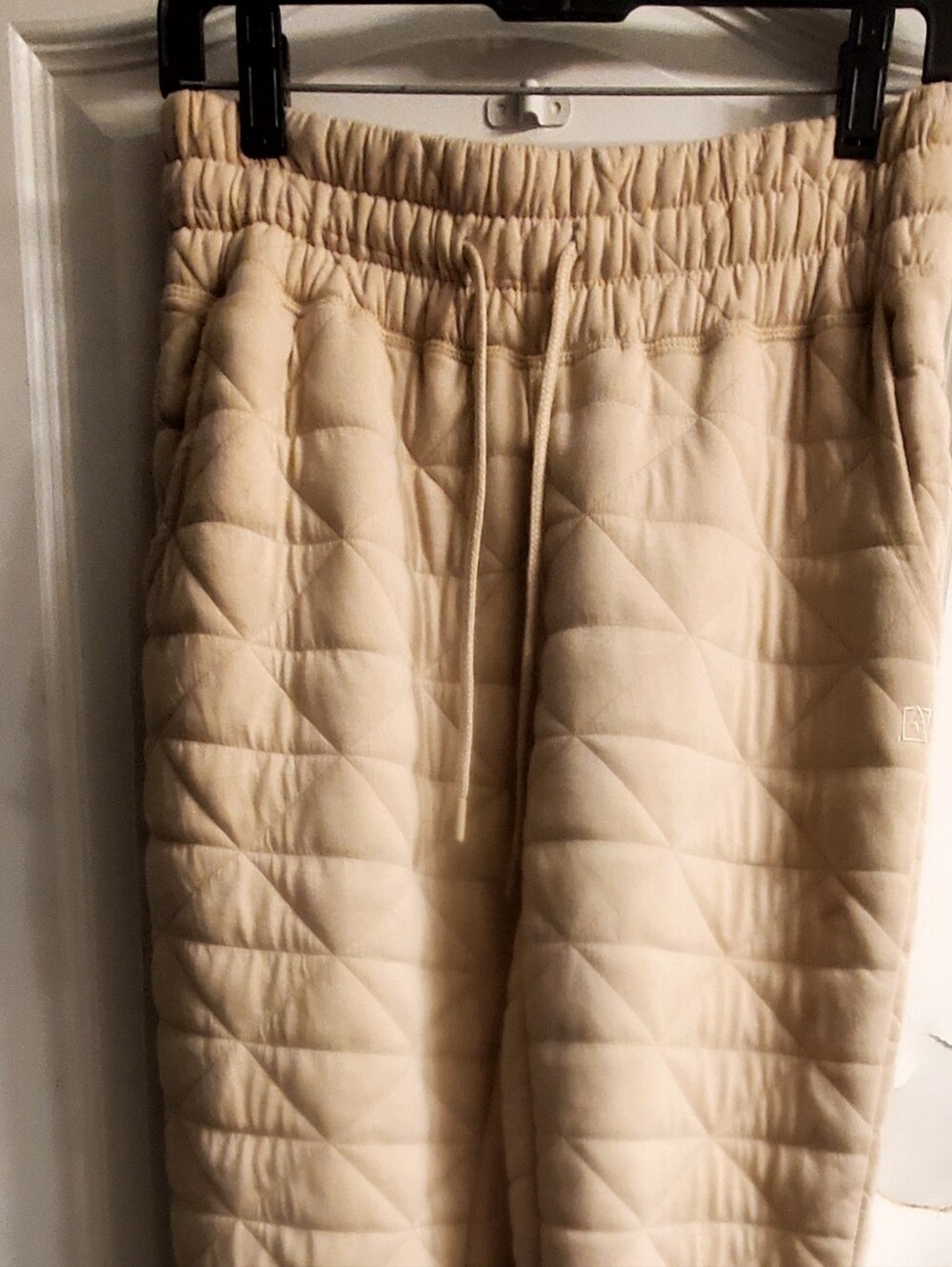 Womens Avalanche Quilted Drawstring Joggers